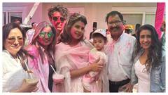 Inside Priyanka Chopra's Holi In India With Nick Jonas And Daughter Malti Marie