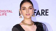 Aditi Rao Hydari: ஒளியிலே தெரிவது தேவதையா?  தங்கமாய் மின்னும் அதிதி ராவ் ஹைதாரி!