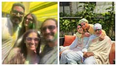 Holi 2024: Aishwarya, Abhishek, Aaradhya Celebrate With Friends, Navya Naveli Posts Pics With Amitabh, Jaya