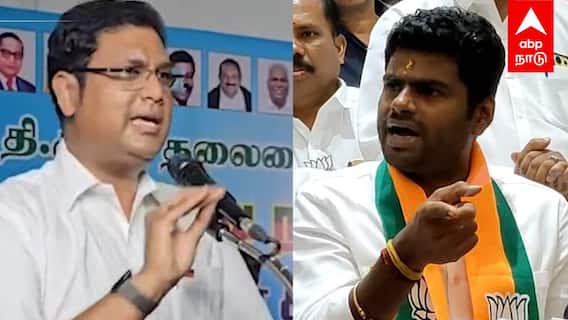 Annamalai vs TRB Rajaa - ”அடுப்பே பத்த வைக்கல தம்பி” அண்ணாமலை vs TRB ராஜா! அனல்பறக்கும் வாக்குவாதம்