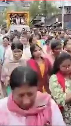 सर्बानंद सोनेवाल के रोड शो में उमड़ा जनसैलाब | abp shorts