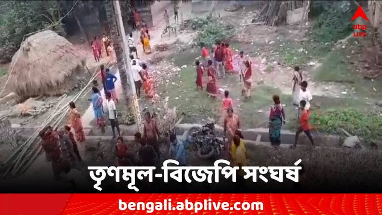 Berhampore Chaos Over Trinamool-BJP clash 3 arrested Berhampore Clash: তৃণমূল-বিজেপি সংঘর্ষে ধুন্ধুমার বহরমপুরে, গ্রেফতার ৩