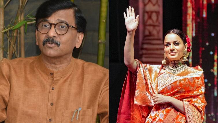 sanjay raut attacks kangana ranaut over supriya shrinate Remarks कंगना रनौत को लेकर संजय राउत का बोले, '...तो यह मंजूर नहीं'