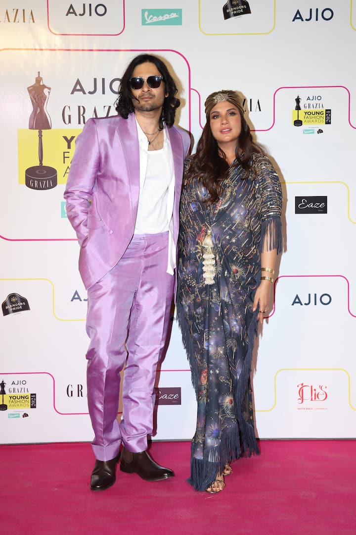 Ali Fazal and Richa looked a stunning pair at the Grazia awards