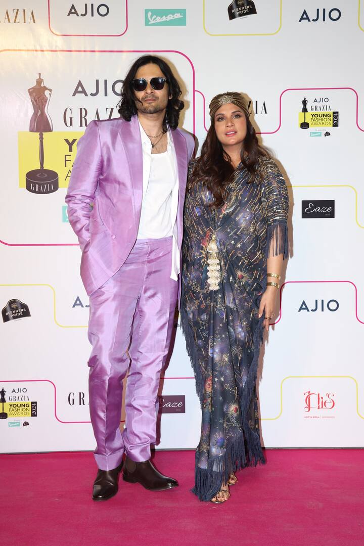 Ali Fazal and Richa looked a stunning pair at the Grazia awards