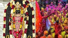 Ayodhya Holi 2024 : ফুল বৃষ্টি আর ফাগে শুরু হোলি, 'রামলালার অনুমতি' নিয়ে অযোধ্যা মাতল রঙে-রঙে