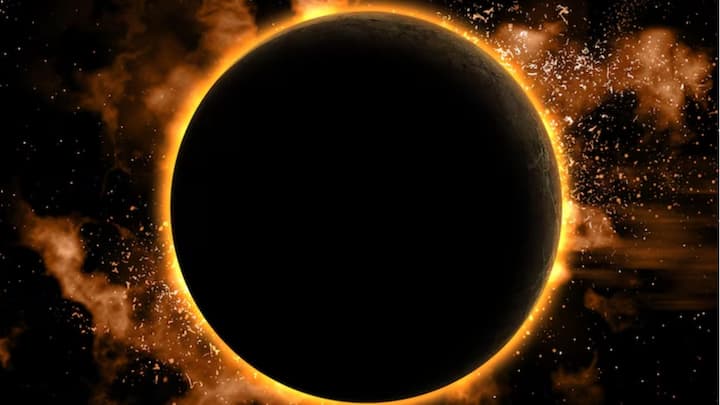 Total Solar Eclipse: পূর্ণগ্রাস সূর্যগ্রহণের দিন অভূতপূর্ব দৃশ্য দেখা যেতে পারে পৃথিবী থেকে। ছবি: ফ্রিপিক।