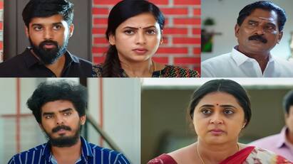 Sun tv Ethirneechal serial today episode March 26 promo Ethirneechal: குணசேகரன் செய்த அடாவடித்தனம்! ஈஸ்வரிக்கு எதிராக கட்சி மாறிய தர்ஷன்.. எதிர்நீச்சலில் இன்று!