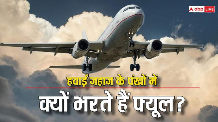 know the reason behind why  the fuel stored in the wings of a plane हवाई जहाज के विंग्स में क्यों भरा जाता है फ्यूल, आखिर क्या है इसकी वजह