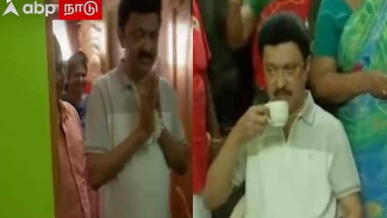 Lok Sabha Election 2024: Tamil Nadu Chief Minister DMK leader Stalin had tea at a house in Lions Town area in thoothukudi Lok Sabha Election 2024: ”வீட்டுக்கு வந்து டீ குடிங்க” முதலமைச்சர் ஸ்டாலினை அழைத்த நபர் - அடுத்து நடந்த சுவாரஸ்யம்!
