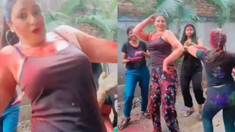 Mohammed Shami Estranged Wife Hasin Jahan Dancing On Holi Latest Sports News Watch: मोहम्मद शमी की बीवी हसीन जहां ने होली के रंग में जमकर लगाए ठुमके, वीडियो हुआ वायरल