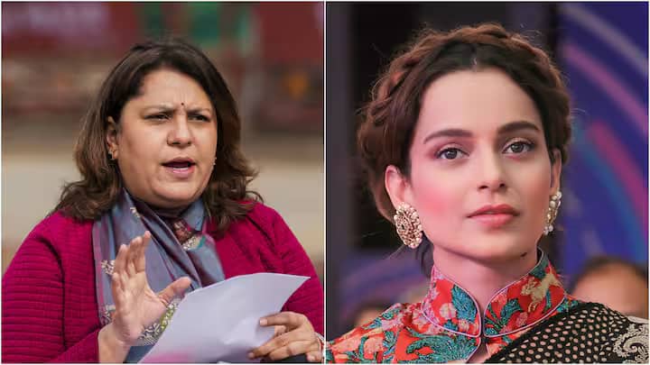 Kangana Ranaut Remarks Row NCW Election Commission action report Supriya Shrinate HS Ahir 'Every Woman Deserves Dignity': Kangana Ranaut On Remarks Row As NCW Seeks Report On Congress Leaders From EC