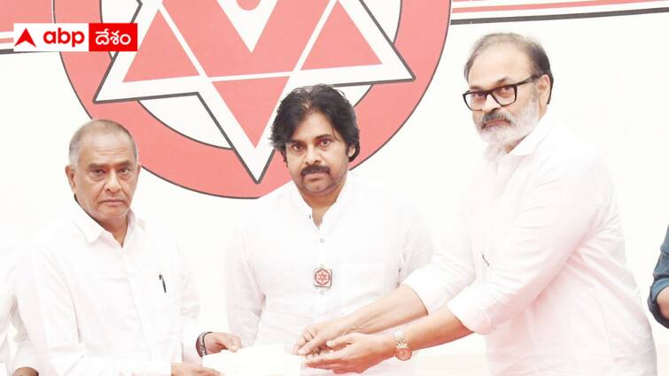 Pawan Kalyan donated ten crores of hard earned money for the party Pawan Kalyan : పార్టీ కోసం రూ. 10 కోట్ల స్వార్జితం విరాళం - పవన్ కల్యాణ్ త్యాగం !