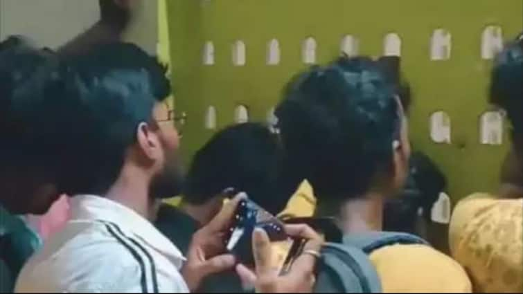 Fans Peep Through Vents Chepauk Railway Station To Watch CSK vs RCB IPL 2024 Opener Viral Video