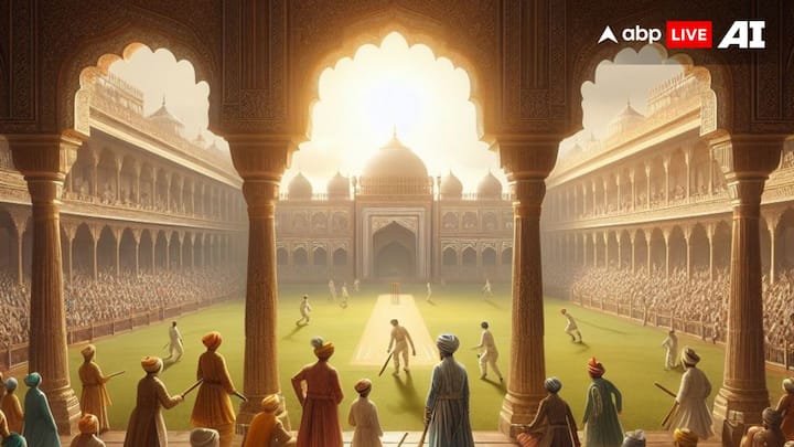 Mughal Kings Playing Cricket:  क्रिकेट पूरी दुनिया में फेमस है. बच्चों से लेकर बूढ़े तक में क्रिकेट के प्रति दीवानगी देखते ही बनती है. क्रिकेट का इतिहास 100 सालों से भी ज्यादा पुराना है.