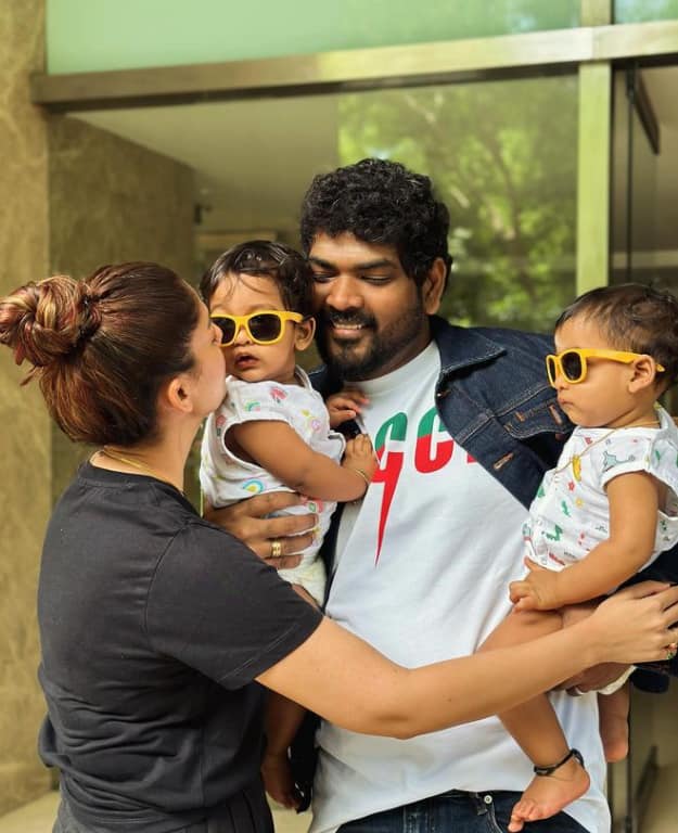 இவர்களுக்கு 'உயிர் ருத்ரேனில், உலக் தெய்விக் என இரு மகன்களும் உள்ளனர்.