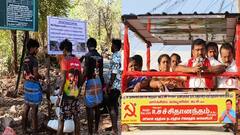 ஒரு பக்கம் கரகாட்டத்துடன் வாக்கு சேகரிக்க வந்த வேட்பாளர்; மறுபக்கம் தேர்தலை புறக்கணிக்கும் மலை கிராம மக்களும்