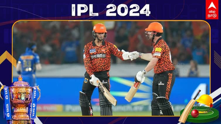 ipl-2024-mi-vs-srh-best-powerplay-for-srh-ipl-history-hundred-runs-seven-overs IPL 2024 MI vs SRH: 7 ஓவர்கள்...102 ரன்கள்! மும்பை அணியின் பந்து வீச்சை பறக்கவிடும் சன்ரைசர்ஸ்!