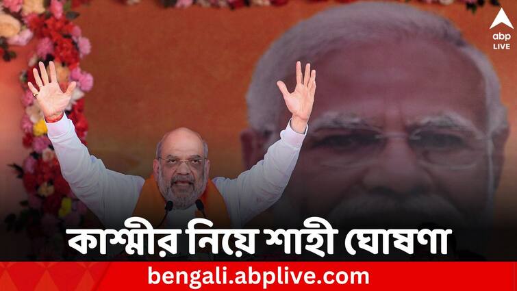 NC leader Omar Abdullah attacks Amit Shah for saying plan to pull back troops and considering revoking AFSPA in JK AFSPA In JK: ভূস্বর্গ থেকে সেনা প্রত্যাহার নিয়ে কী বললেন অমিত শাহ? কটাক্ষ ওমর আবদুল্লার