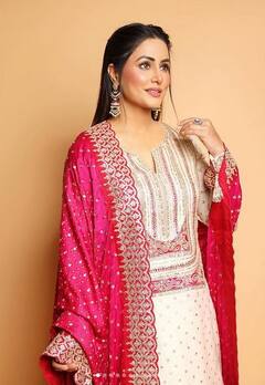 Hina Khan: ਸੂਟ 'ਚ ਹਿਨਾ ਖਾਨ ਦੀ ਸਾਦਗੀ ਦੇਖ ਦੀਵਾਨੇ ਹੋਏ ਫੈਨਜ਼, ਕਿਹਾ- ਤੁਸੀਂ ਬਹੁਤ ਖੂਬਸੂਰਤ ਹੋ...