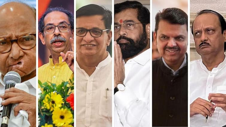 Lok Sabha Elections 2024 details Lok Sabha constitiuency candidate list for Maharashtra Congress BJP Shiv sena shinde Group thackeray maharashtra politics Lok Sabha Elections 2024 : महाराष्ट्रातील 48 मतदारसंघात कोणत्या पक्षाचा उमेदवार कोण? सविस्तर यादी पाहा