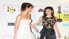 B-town BFFs Disha Patani And Mouni Roy Slay In Stunning Outfits On Pink The Carpet