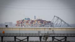 Baltimore's Francis Scott Key Bridge Collapses After Cargo Ship Collides With Support Column — IN PICS