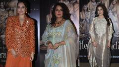 Heeramandi: हैवी गाउन में मॉम टू बी ऋचा चड्ढा का दिखा ग्लैम लुक...तो सोनाक्षी सिन्हा ने ऑरेंज आउटफिट में दिखाया स्वैग, देखें तस्वीरें