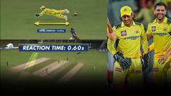 MS Dhoni Catch | CSK vs GT | ధోని, రహానే..ఈ ఏజ్ లో ఆ డైవ్ క్యాచెస్ ఏంట్రా బాబు | ABP Desam