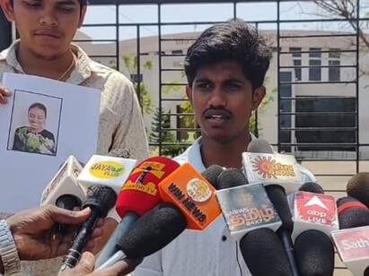 Karur crime woman who issued a fake visa claiming to get a job in London - TNN லண்டனில் வேலை வாங்கி தருவதாக கூறி போலி விசா வழங்கிய பெண்? - கரூரில் அதிர்ச்சி