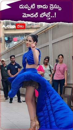 ఉర్ఫి జావెద్ వేసుకున్న ఈ డ్రెస్ కు మీరయితే ఏ పేరు పెడతారో కామెంట్ చేయండి..!