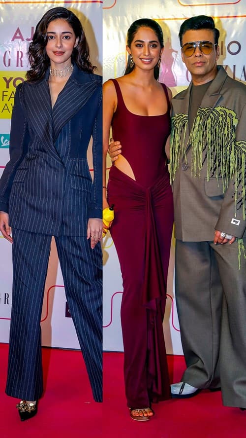 ফ্যাশন অ্যাওয়ার্ডসের মঞ্চে তারকাদের সাজ