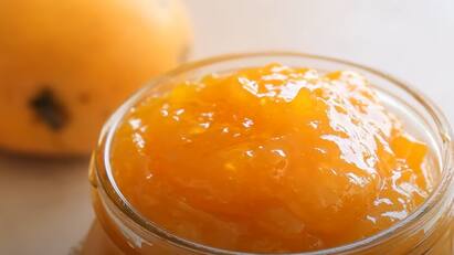 Try making this kind of jam in mango the taste will be amazing Mango Jam: மாழ்பழத்தில் இந்த மாதிரி ஜாம் செய்து பாருங்க.. சுவை அட்டகாசமா இருக்கும்!