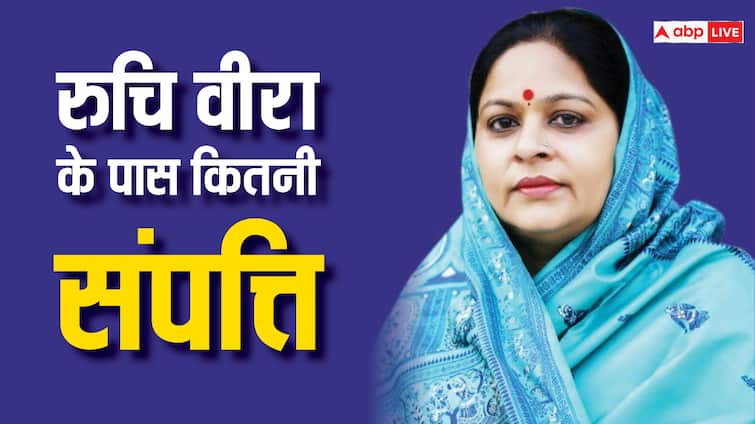 Lok Sabha Election 2024 Ruchi Vira Net Worth Property Income Muradabad Lok Sabha seat Sp Candidate Ruchi Vira Net Worth: करोड़ों की जमीन, लाखों के गहने, जानें कितनी अमीर हैं मुरादाबाद की सपा कैंडिडेट रुचि वीरा