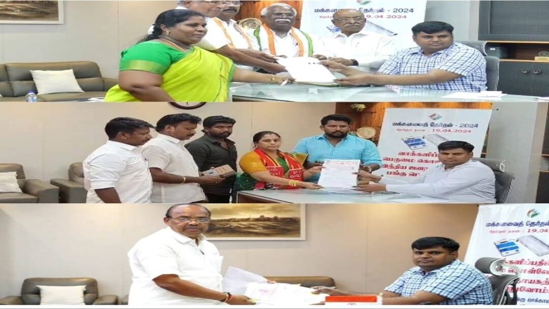 நெல்லையில் தலைமை அறிவித்த வேட்பாளரை எதிர்த்து மனுதாக்கல் செய்த காங்கிரஸ் நிர்வாகிகள்..! உட்கட்சி பூசலால் பரபரப்பு..!