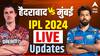 MI Vs SRH LIVE Score Updates, IPL 2024 : मुंबई इंडियन्स अन् सनरायजर्स हैदराबाद आमने सामने, विजयाचं खातं कोण उघडणार?