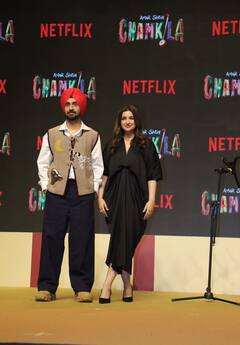 Diljit Dosanjh Gets Emotional At Amar Singh Chamkila Trailer Launch - See Pics