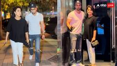 Ranbir Kapoor Dinner Date: मां नीतू कपूर के साथ डिनर डेट पर गए रणबीर कपूर, पैपराजी के लिए इस अंदाज में दिए पोज