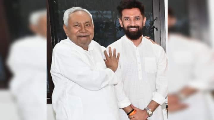 NDA leader LJP chief Chirag Paswan met CM Nitish Kumar regarding Lok Sabha elections 2024 सीएम नीतीश कुमार से मिले चिराग पासवान, कहा- 'बिहार की 40 सीटें जीतने में कोई...'