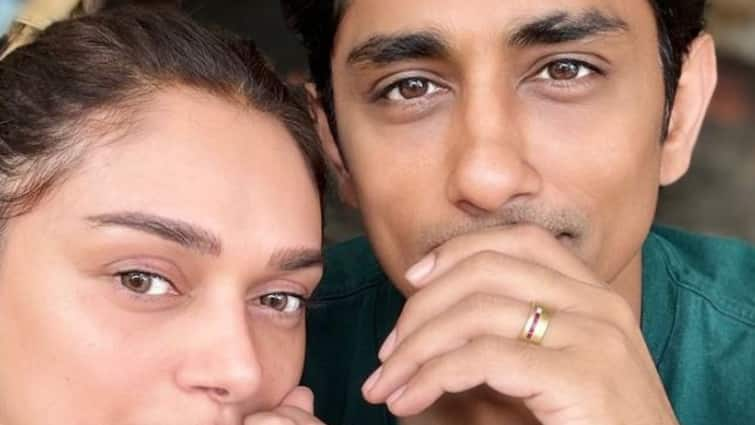 Siddharth, Aditi Rao Hydari Confirm Engagement On Gram With Pictures Of Rings: ' He Said Yes' Siddharth And Aditi Rao Hydari Are Engaged Not Married, Post Pictures Of Rings