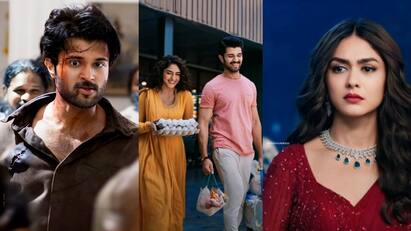 Watch Vijay Devarakonda mrunal thakur family star trailer out now Family Star Trailer: குடும்பம் குட்டியுடன்  ஃபேமிலி பாயாக மாறிய விஜய் தேவரகொண்டா!  ஃபேமிலி ஸ்டார் ட்ரெய்லர் இதோ!