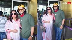 एयरपोर्ट पर बाहों में बाहें डाले स्पॉट हुए अली फजल-ऋचा चड्ढा, दुपट्टे से बेबी बंप छुपाती नजर आईं एक्ट्रेस