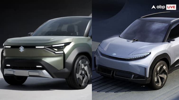 Some upcoming electric cars from Maruti Suzuki and Toyota Kirloskar Upcoming EVs: देश में 5 नई इलेक्ट्रिक कारें लाएंगी मारुति सुजुकी और टोयोटा, 2025 की शुरुआत में लॉन्च होगी eVX