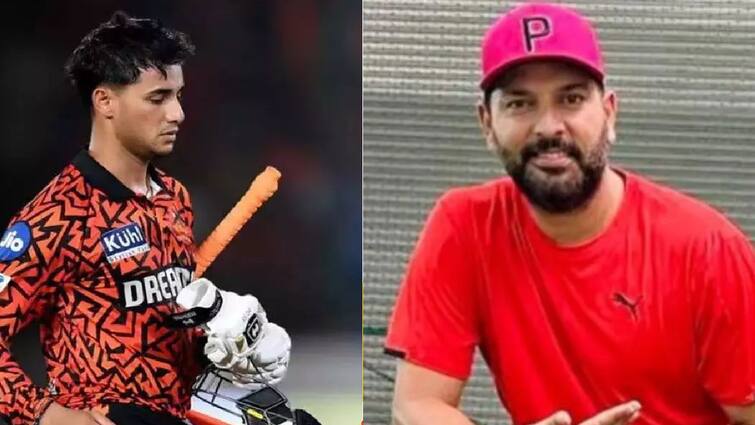 Former Indian cricket team player Yuvraj Singh has posted a reaction to Abhishek Sharma's innings against Mumbai Indians 'एक खास चप्पल तुझी वाट पाहतेय...'; युवराज सिंग अभिषेक शर्माला असं का म्हणाला?; पोस्ट व्हायरल