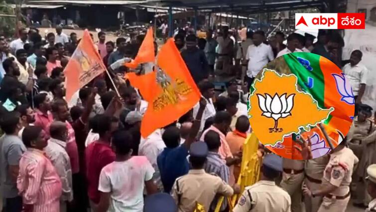 Telangana BJP is once again aggressive in religious politics BJP Chengicherla politics : తెలంగాణలో మళ్లీ పాత ఫామ్‌లోకి వస్తున్న బీజేపీ - చెంగిచెర్ల ఘటనపై దూకుడు రాజకీయం !