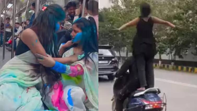 ‘टैलेंट है तो बना लिया वीडियो’, Delhi Metro में अश्लीलता रील बनाने वाली लड़कियों ने क्या कहा? ‘टैलेंट है तो बना लिया वीडियो’, Delhi Metro में अश्लीलता रील बनाने वाली लड़कियों ने क्या कहा?