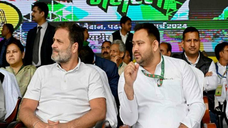 Tejashwi Yadav will announce seat sharing of Bihar between RJD-Congress and CPI RJD-Congress Seat Sharing: बिहार में सीट बंटवारे को लेकर आरजेडी-कांग्रेस में बनी बात, इस दिन होगा ऐलान!