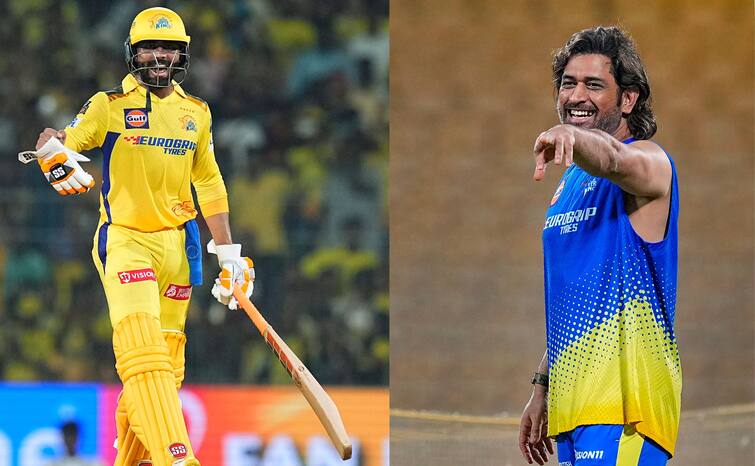 IPL 2024 Chennai Super Kings Ravindra Jadeja remembered IPL 2023 final after bhabhi Sakshi Dhoni only Mahi Bhai picked me up IPL CSK: जडेजा के चुटकुले ने उड़ाए सबके होश- साक्षी धोनी को लेकर कही ये बात!