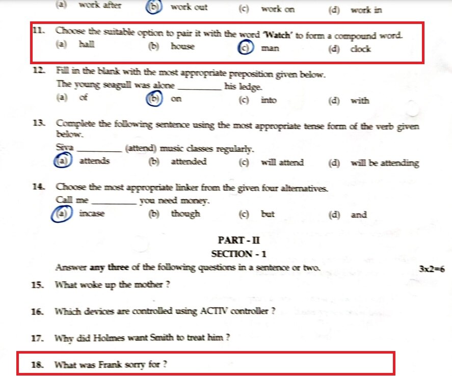 TN 10th Exam 2024: 10-ஆம் வகுப்பு ஆங்கிலத் தேர்வு: 3 கேள்விகளில் குழப்பம்: மதிப்பெண்களுக்கு மாணவர்கள் கோரிக்கை!