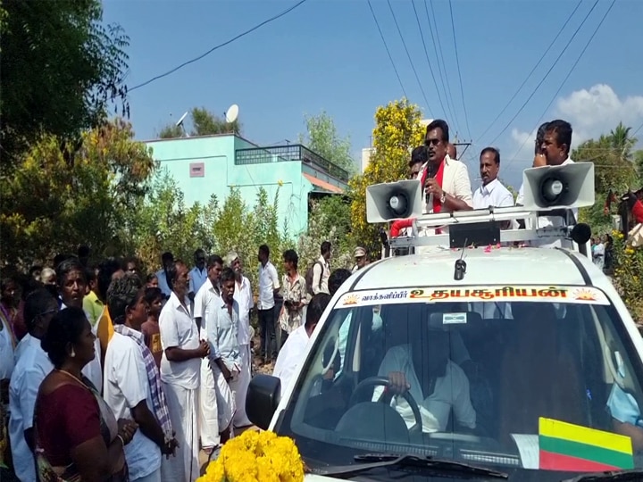 உனக்காகத்தான் பேசுறேன்...பரப்புரையில் தொண்டரிடம் கடிந்து கொண்ட தங்க தமிழ்செல்வன்